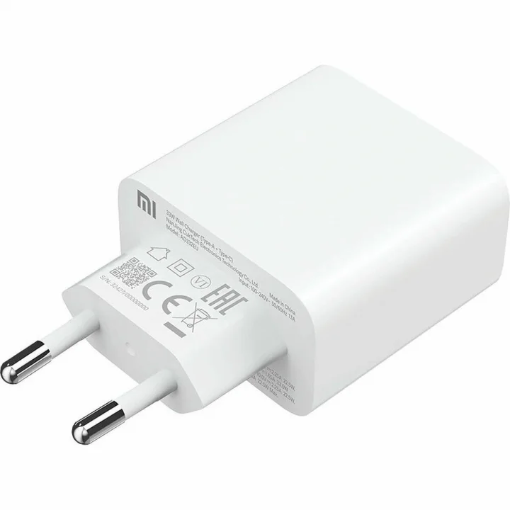 Mi 33W Duvar Şarjı (Type-A + Type-C) EU