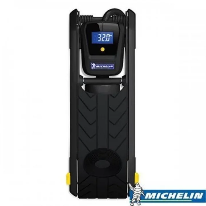 Mey İthalat® Michelin MC12208 Dijital Basınç Göstergeli Ayak Pompası