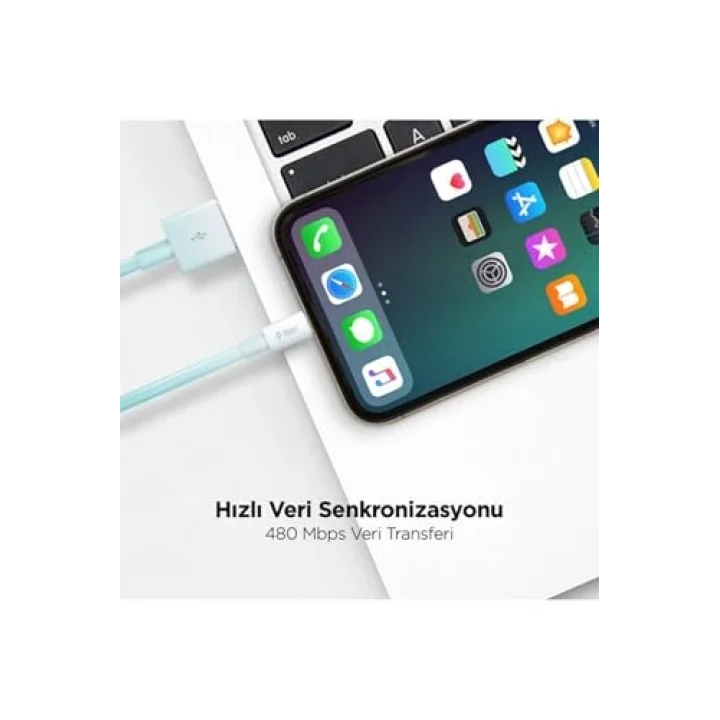 Micro Usb 120cm Şarj Kablosu, Mor