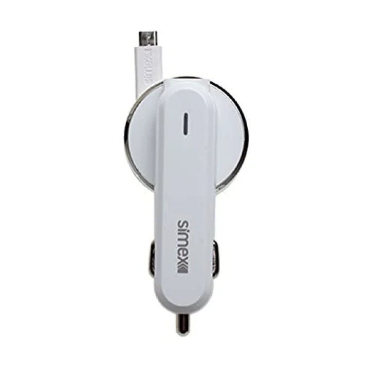 Micro USB Araç Şarj Aleti 3.1A Kırılmaz Garantili 80cm Flat Kablo