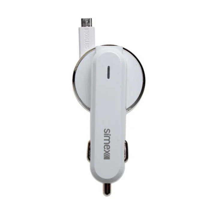 Micro USB Araç Şarj Aleti 3.1A Kırılmaz Garantili 80cm Flat Kablo