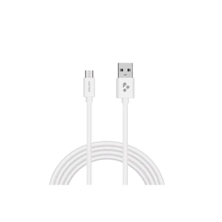 Micro USB Hızlı Aktarım Şarj Kablosu – 1 m Uzunlukta Mikro-USB Şarj ve Veri Kablosu, 2.4 Amper