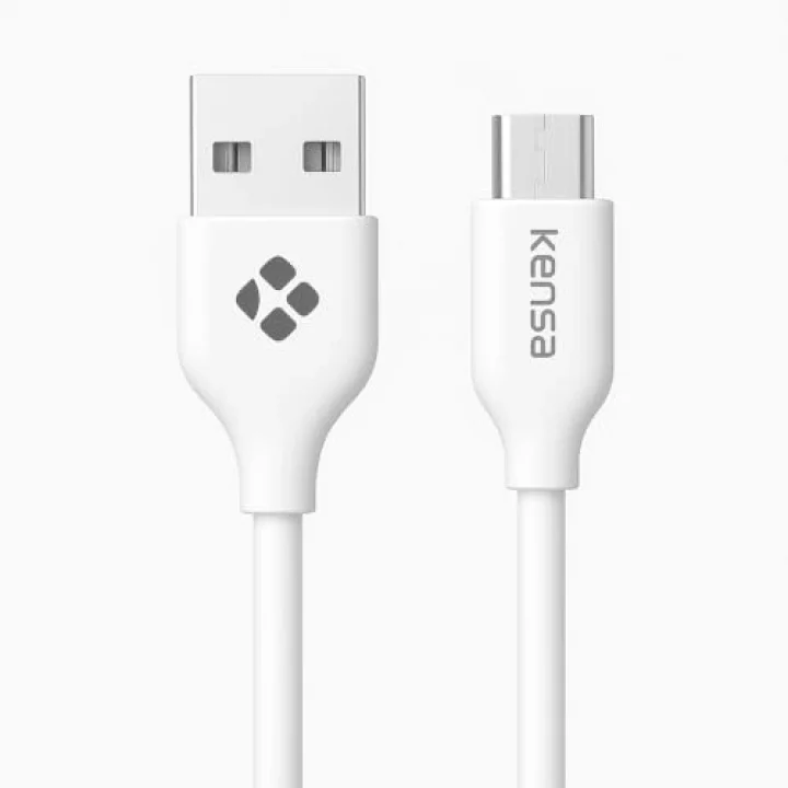 Micro USB Hızlı Aktarım Şarj Kablosu – 1 m Uzunlukta Mikro-USB Şarj ve Veri Kablosu, 2.4 Amper