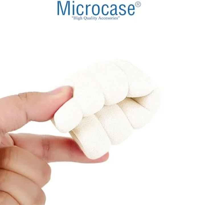 Microcase Spiral Yumuşak Esnek Kapı Kolu Çarpışma Önleyici Kapı Pencere Kolu Koruma -AL4546 2 Adet (Kahverengi)