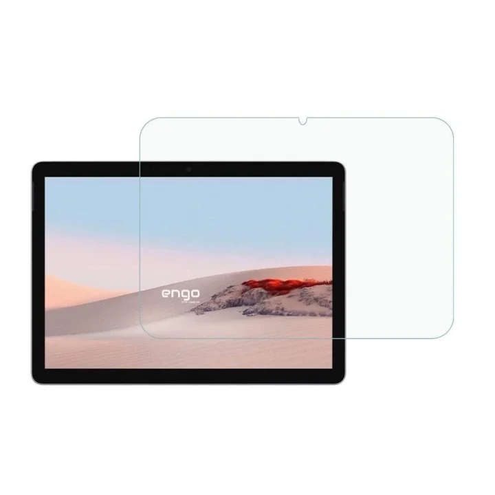 Microsoft Surface Go 2 İle Uyumlu Ekran Koruyucu 9H Temperli Kırılmaz Esnek Nano Cam, Çizilmeye Ve Darbeye Dayanıklı Koruma, HD Şeffaf