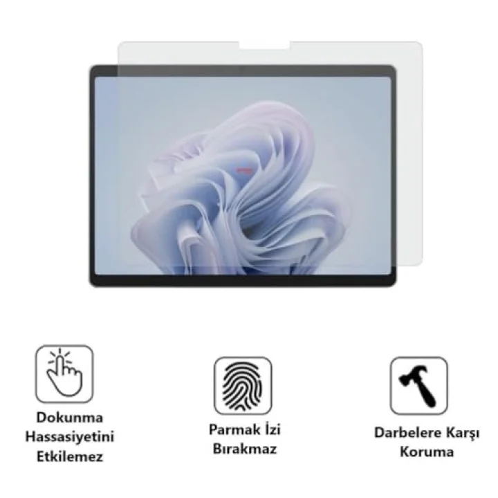 Microsoft Surface Pro 9 13 İnç İle Uyumlu Mat Ekran Koruyucu 9H Temperli Kırılmaz Esnek Nano Cam, Parmak İzi Bırakmayan Yansıma Ve Parlama Önleyici Koruma