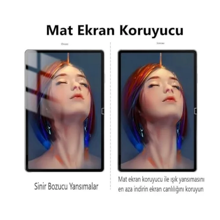 Microsoft Surface Pro 9 13 İnç İle Uyumlu Mat Ekran Koruyucu 9H Temperli Kırılmaz Esnek Nano Cam, Parmak İzi Bırakmayan Yansıma Ve Parlama Önleyici Koruma