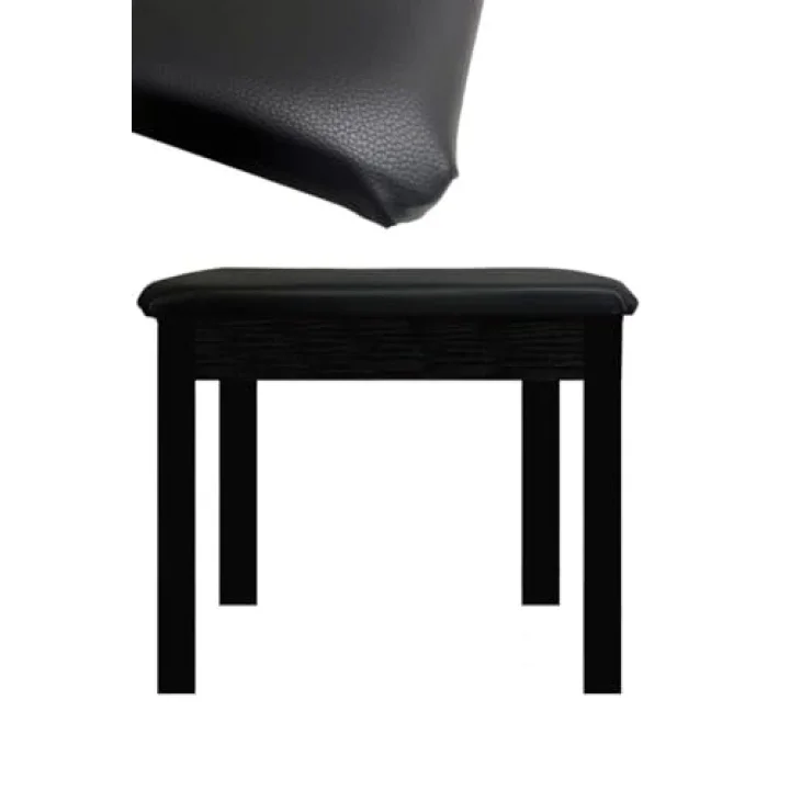 Midex TBX-144BK Üst Kalite Piyano Taburesi Gizli Bölmeli Siyah Renk (32x54x48)
