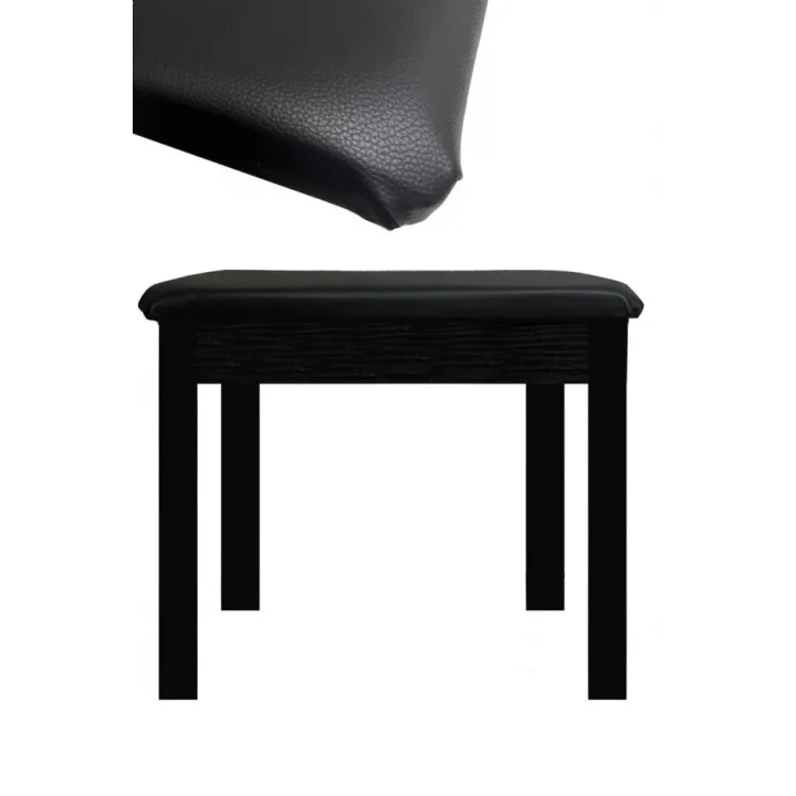 Midex TBX-144BK Üst Kalite Piyano Taburesi Gizli Bölmeli Siyah Renk (32x54x48)