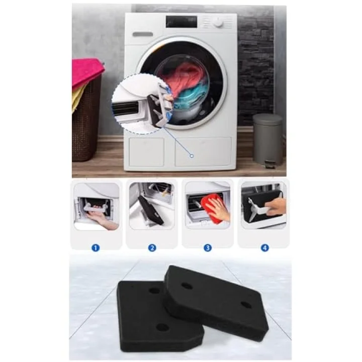 Miele TKB350WP Uyumlu 2 Adet Kurutma Makinesi Sünger Filtresi
