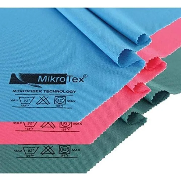 Mikrofiber Cam Bezi 6 Adet Çok Renkli 40 x 50 CM