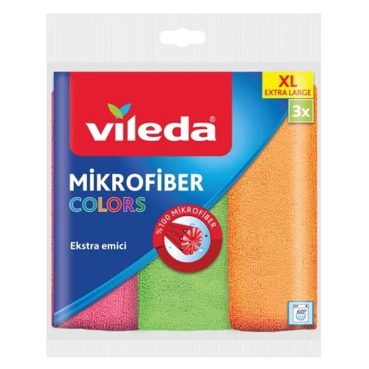 Mikrofiber Colors Bez, 3lü Paket