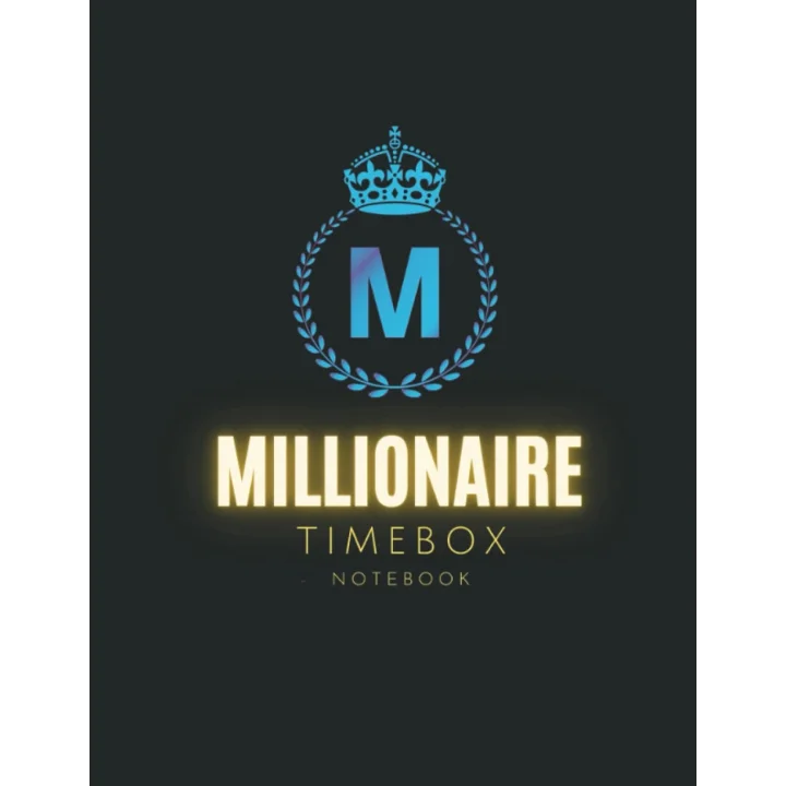 Millionaire TimeBox Note Book: Letter Size Note Book, Time Box Planner for daily user and Time Blocking Page Enhance Productivity, Task Mind, Top Priorities, Schedule