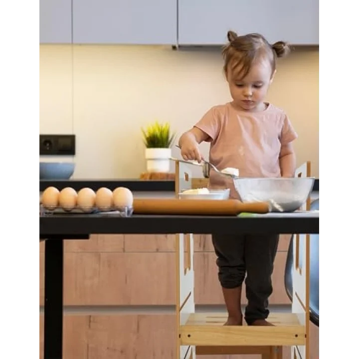 MINERA Öğrenme Kulesi Beyaz&Naturel