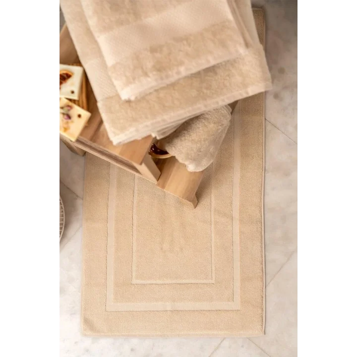 Minerva Premium Ayak Havlusu 50x90, Bej