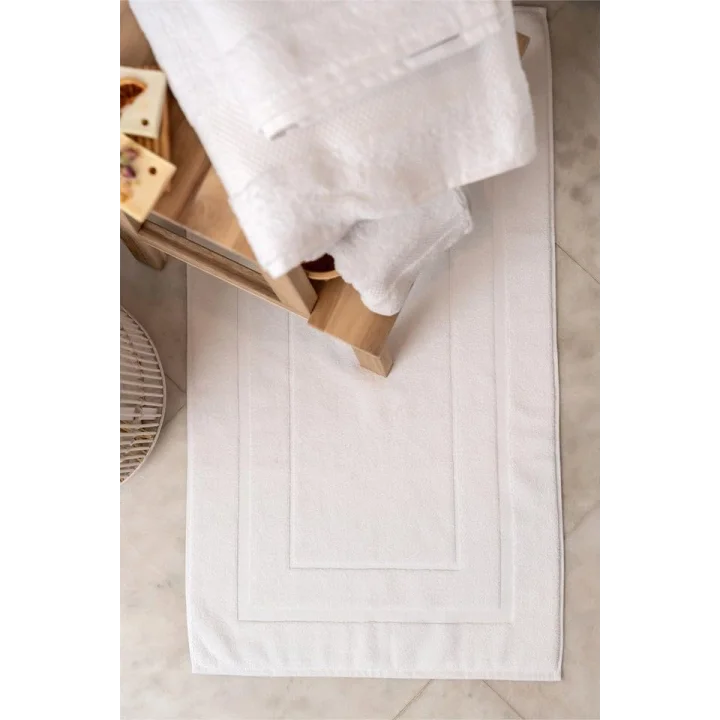 Minerva Premium Ayak Havlusu 50x90, Beyaz