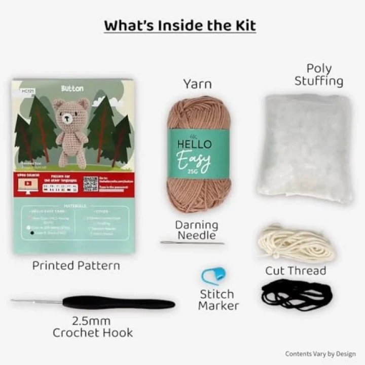 Mini Amigurumi Crochet Kit Snapper