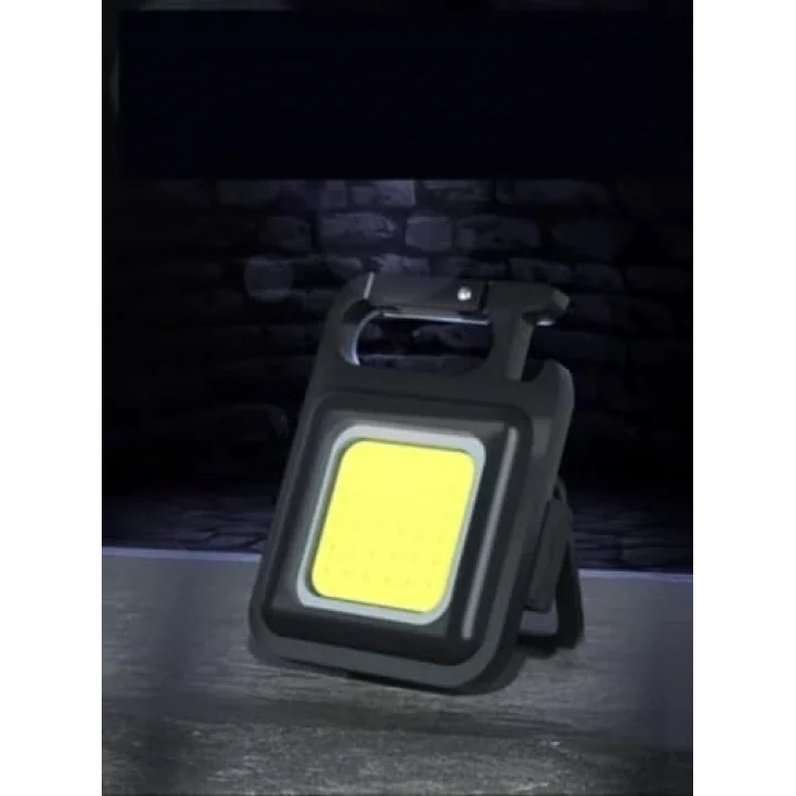 Mini Manyetik LED Kamp Lambası, 30 LED, 3 Mod, Şarj Edilebilir, Anahtarlık, Oto Tamir Lambası