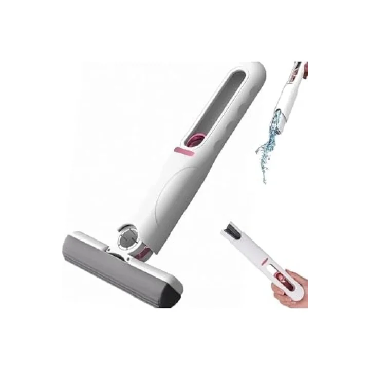 Mini Mop Taşınabilir Kendinden Sıkmalı Mini Temizlik Paspası Masa Üstü Banyo Araba İçin