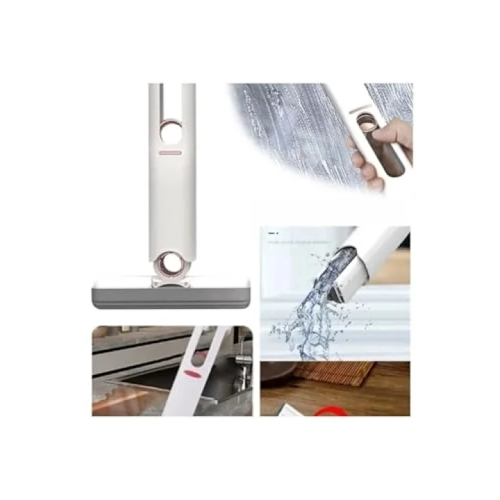 Mini Mop Taşınabilir Kendinden Sıkmalı Mini Temizlik Paspası Masa Üstü Banyo Araba İçin