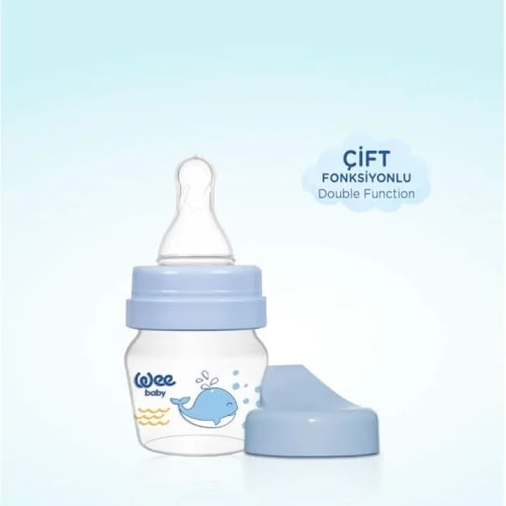 Mini PP Alıştırma Bardağı Seti 30 ml - MAVİ