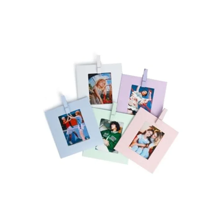 Mini Resim Çerçeveli 10 Mandal Set