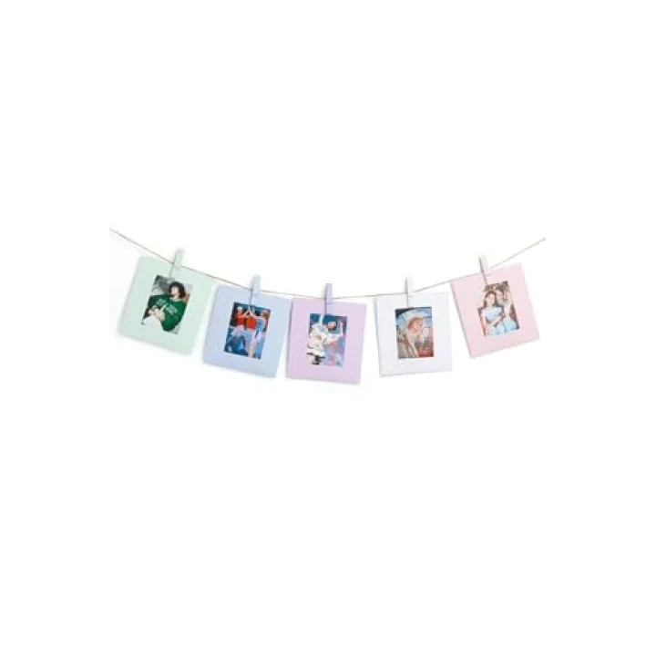 Mini Resim Çerçeveli 10 Mandal Set