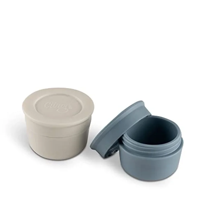 Mini Sos Kapları 2li Set - Light Gray/Dusty Blue 1196816