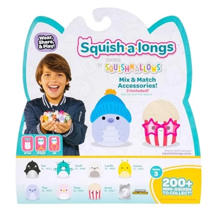 Mini Squish 8li Paket (Dalga 3, Stil 2)