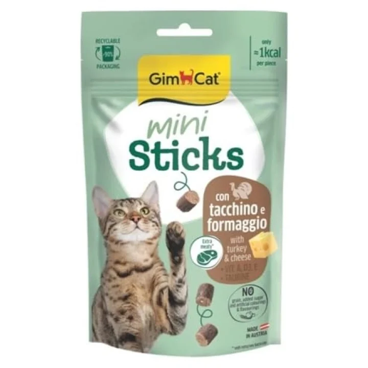 Mini Sticks Hindili&Peynirli Ödül Çubukları 50gr
