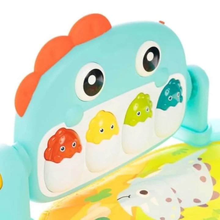 Minibo 3 in 1 Piyanolu Dinozor Oyun Halısı