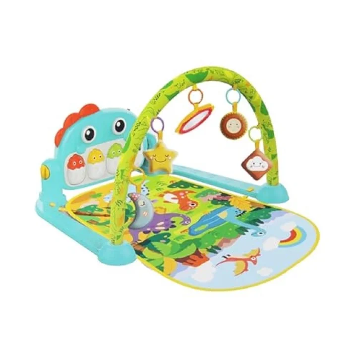 Minibo 3 in 1 Piyanolu Dinozor Oyun Halısı