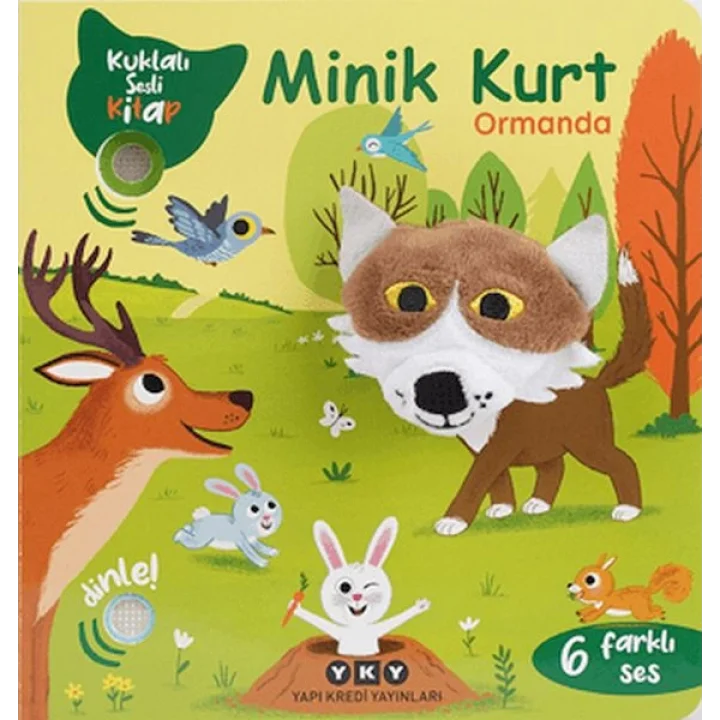 Minik Kurt Ormanda (Kuklalı Sesli Kitap)