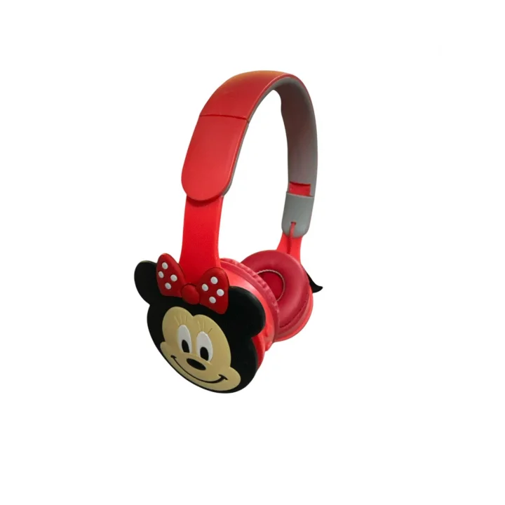 Minnie Mouse Kablosuz Bluetooth Katlanabilir Kulaküstü Kulaklık