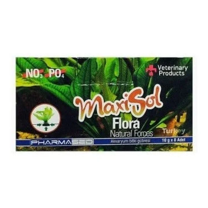 MİSKET GÜBRE MAXİSOL FLORA 8 adet(Akvaryum Bitki Gübresi)