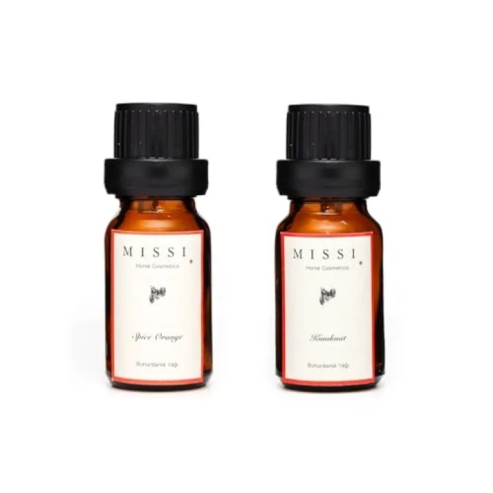 MİSSİ 2li Kumkuat & Spice Orange BUHURDANLIK ESANSI/YAĞI