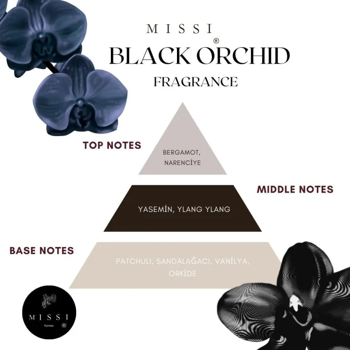 MİSSİ 500 ml Black Orchid Oda Spreyi