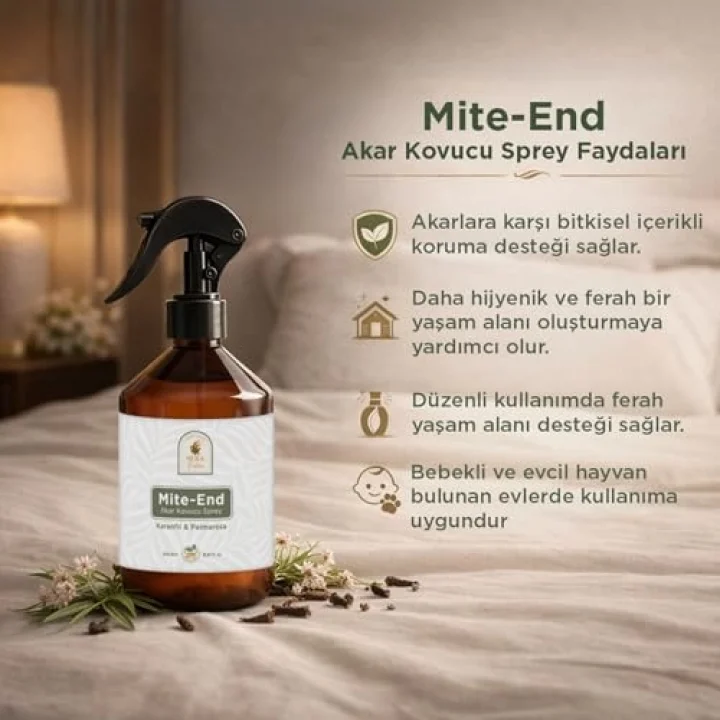 Mite-End Akar Kovucu Sprey 500 ml.