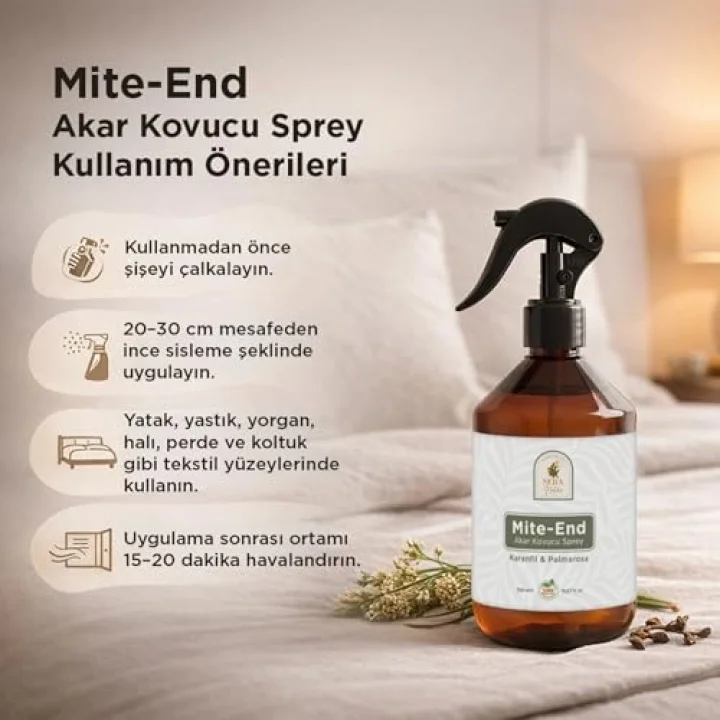 Mite-End Akar Kovucu Sprey 500 ml.