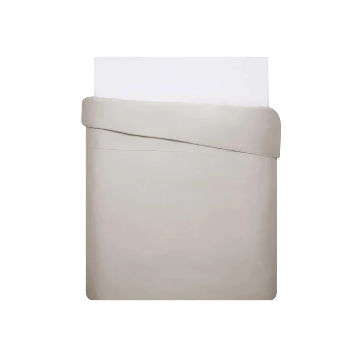 Mix&Match Pamuk Tek Kişilik Saten Nevresim Kılıfı Taş