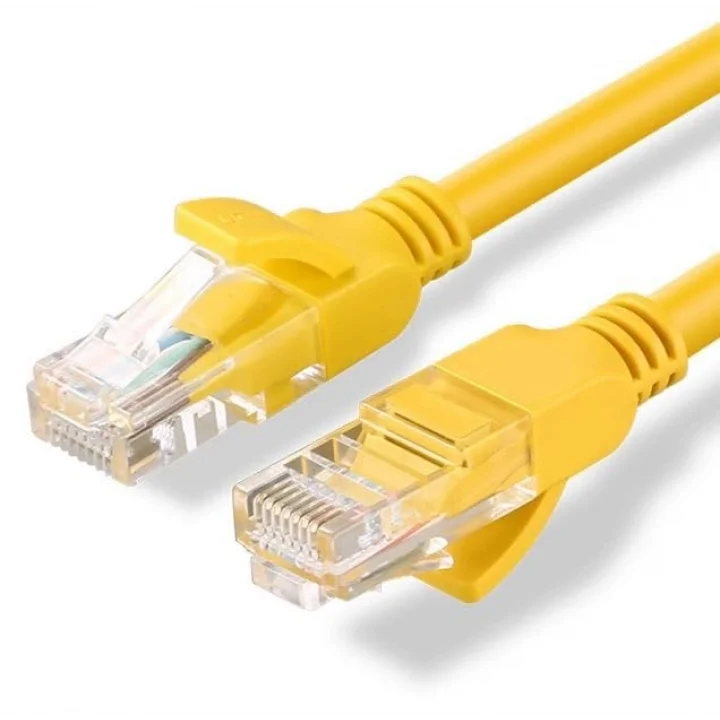 MKS Ethernet Kablosu, 1.5 Metre, Modem ve PC Bağlantı Kablosu, Sarı
