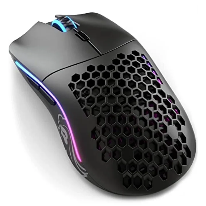 Model O RGB Minus Kablosuz BAMF Sensörlü 19000 DPI 65 gram Gaming Mouse Mat Siyah