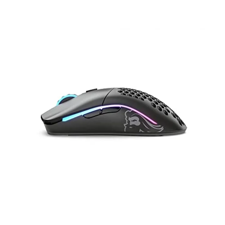 Model O RGB Minus Kablosuz BAMF Sensörlü 19000 DPI 65 gram Gaming Mouse Mat Siyah