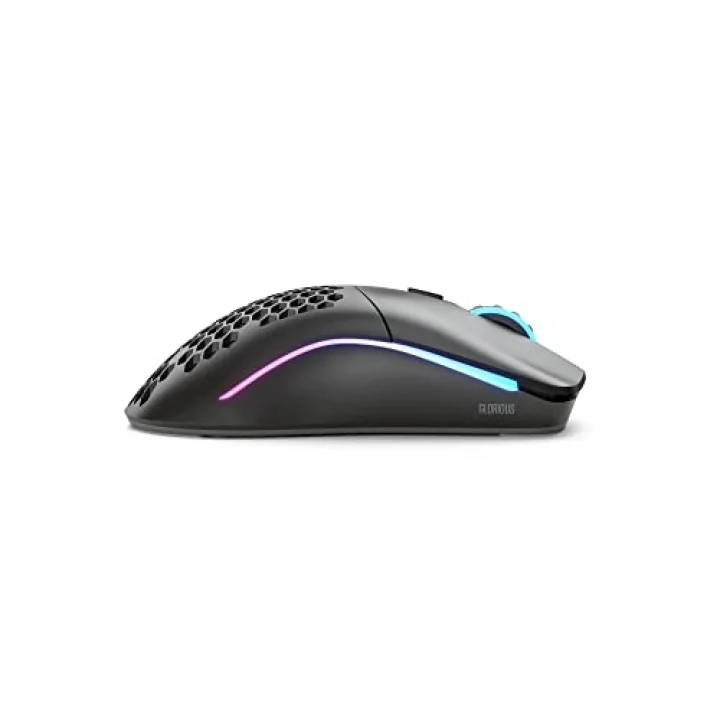 Model O RGB Minus Kablosuz BAMF Sensörlü 19000 DPI 65 gram Gaming Mouse Mat Siyah