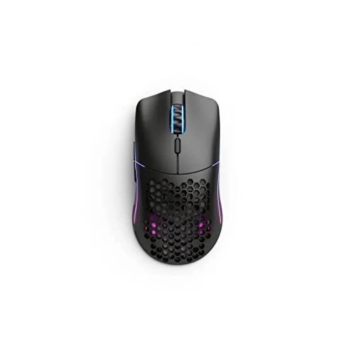 Model O RGB Minus Kablosuz BAMF Sensörlü 19000 DPI 65 gram Gaming Mouse Mat Siyah