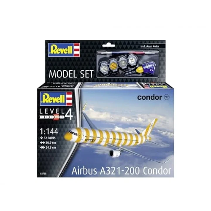 Model Set Airbus A321-200 Condor- model kit with basic accessories