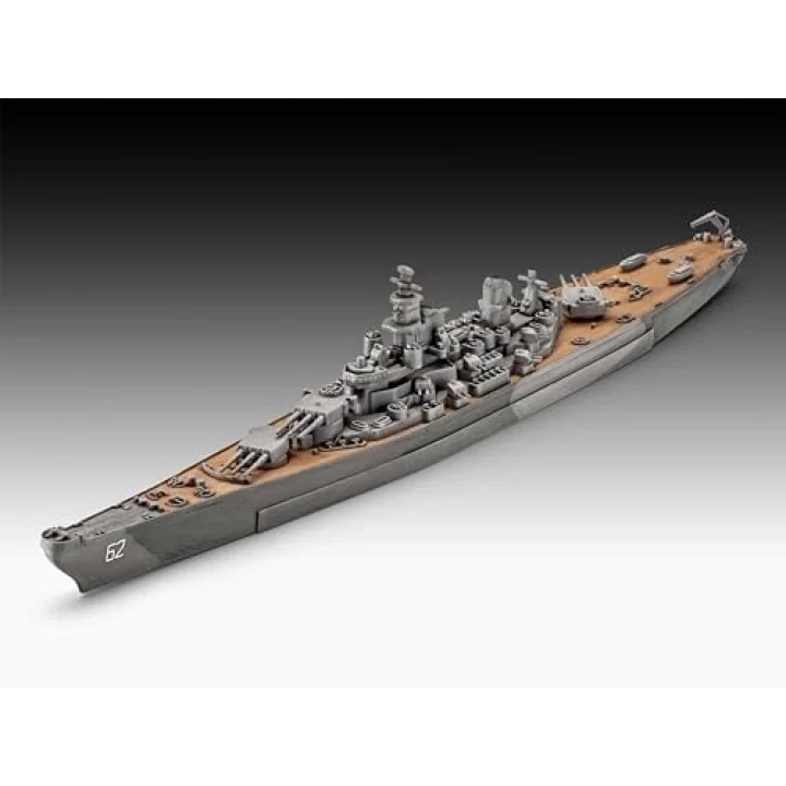 Model Set Battleship USS New Jersey- model kit with basic accessories