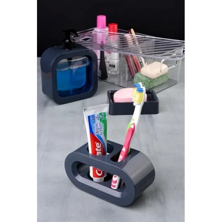 Modern Tasarım 4 Parça Banyo Aksesuar Seti modern hafif lüks yıkama kabı Banyo Aksesuarları Banyo Seti Losyon Şişeleri, Diş Fırçası Tutacağı, Diş Kupası, Sabunluk