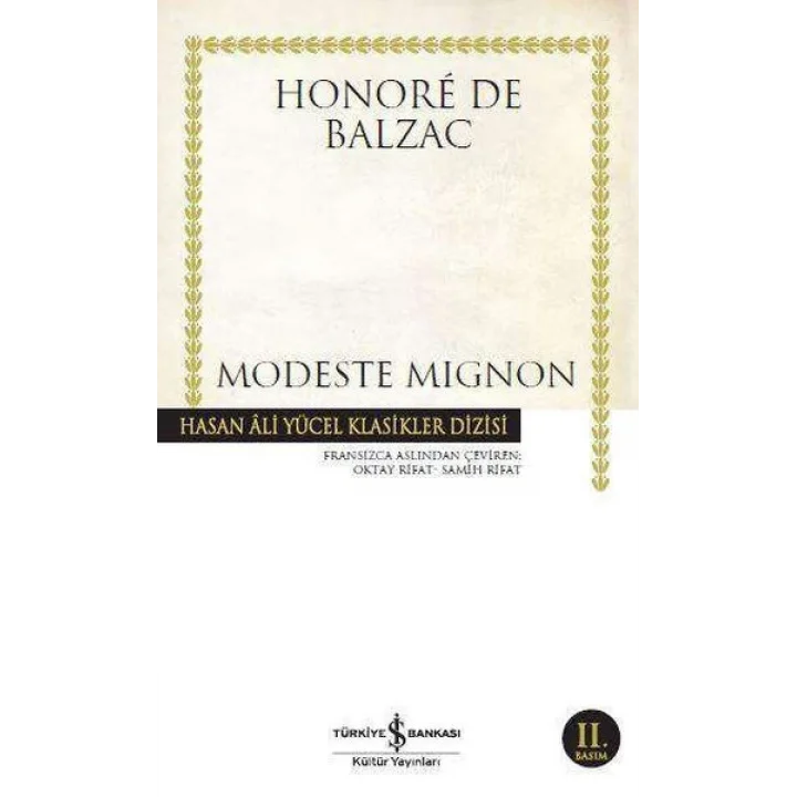 Modeste Mignon - Hasan Ali Yücel Klasikleri