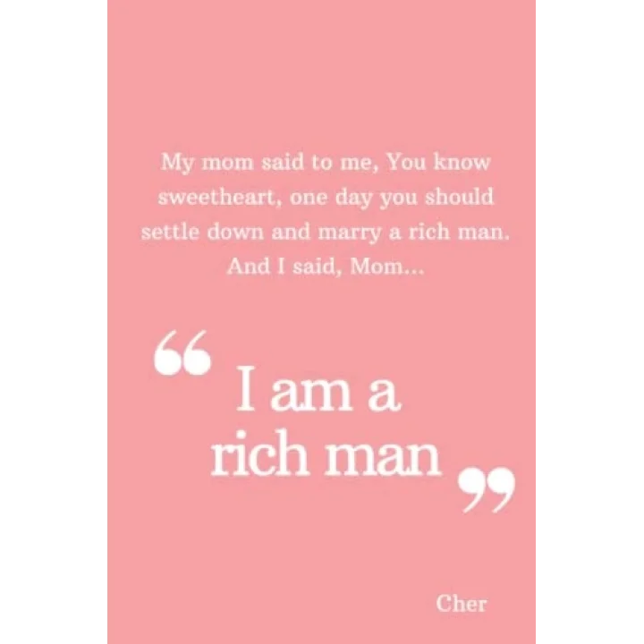 Mom, I am a rich man - Journal Self-planner: Organise your days with this 100 pages daily planner